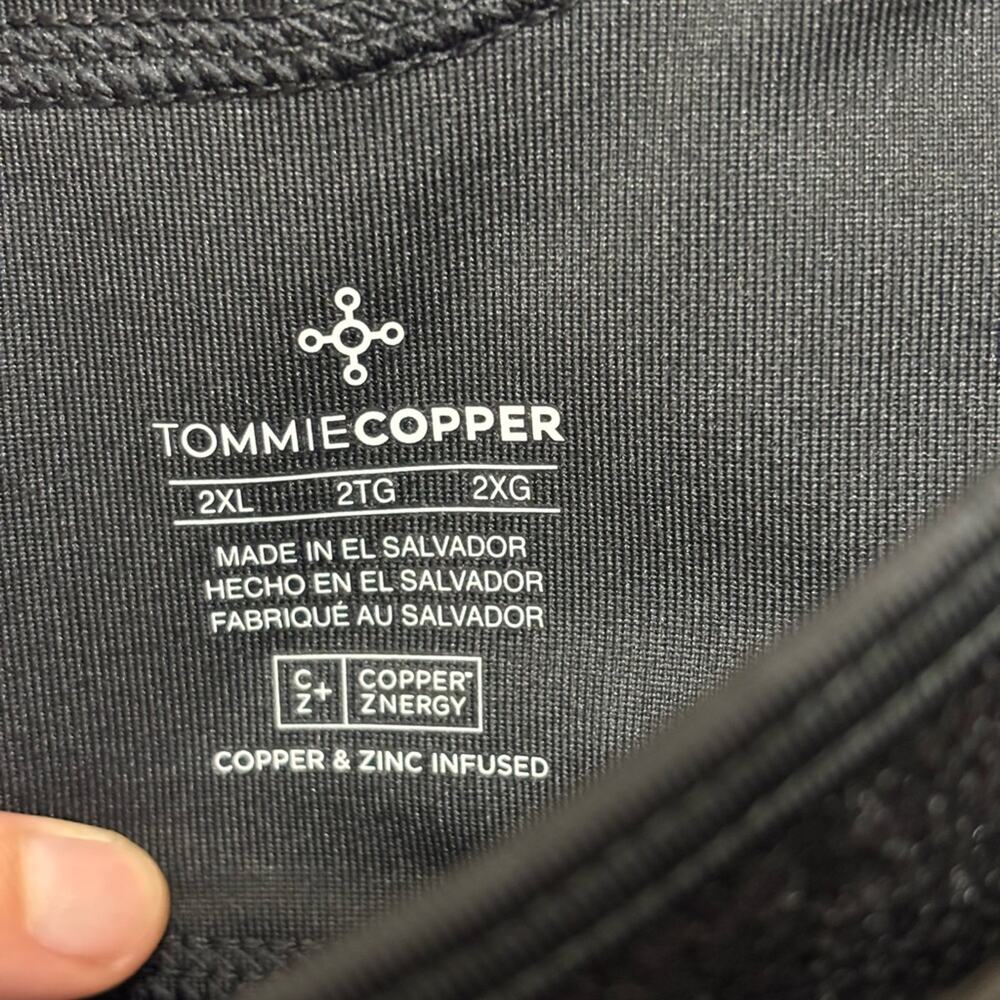 NWT Tommie Copper Lower Back Support Leggings with Adjustable Straps - Size 2X - Picture 9 of 13